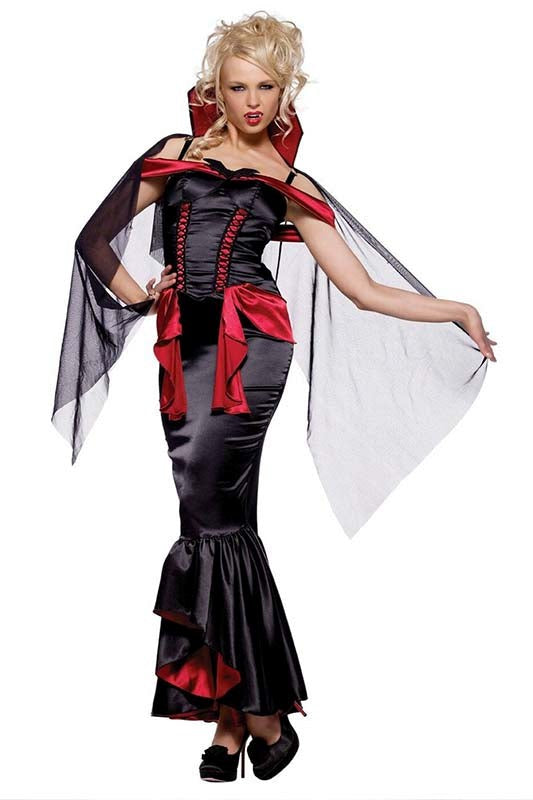 Vampire Mistress Sexy Adult Costume - Fancy Dress Ups