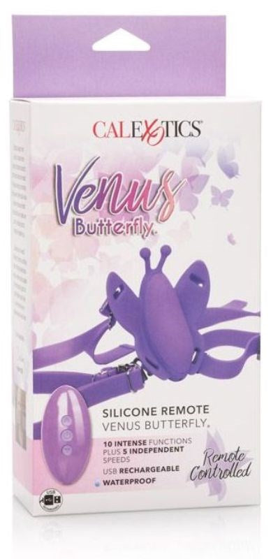 Venus Butterfly Silicone Remote Panties - - Strap On Sextoys