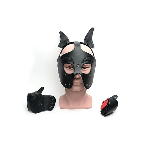 Sport Fucker Authentic Pup Play Hood - Elevate Your Role-Play - Bondage Hoods