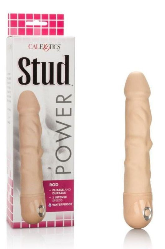 Waterproof Power Stud Rod Ivory - - Realistic Dildos