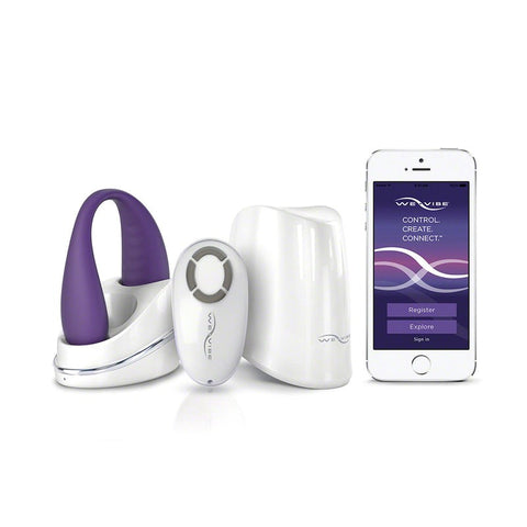 Whisper-Quiet Bliss - We-Vibe Classic Couples Vibrator - Clit Ticklers and Pulsators