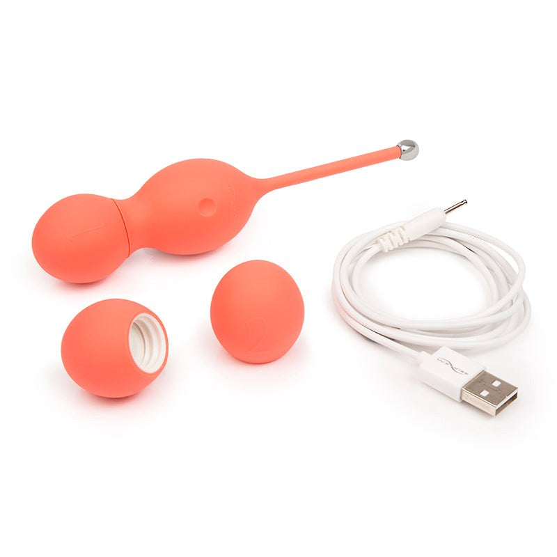 We-Vibe Bloom - Progressive Kegel Balls for Holistic Wellness - - Remote Control Vibrators