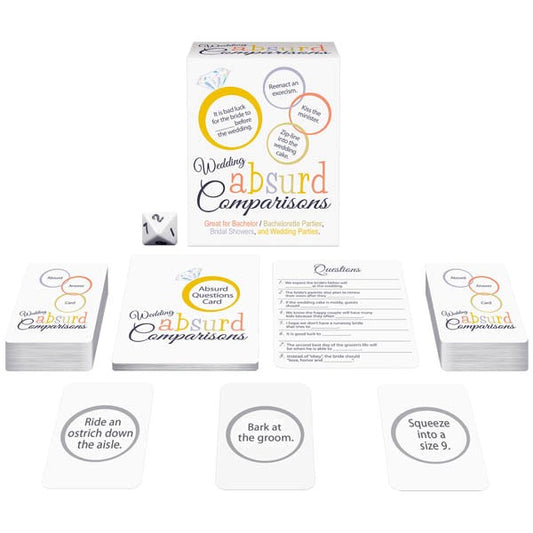Wedding Absurd Comparisons Adult Card Game - Sex Games, Coupons and Tricks