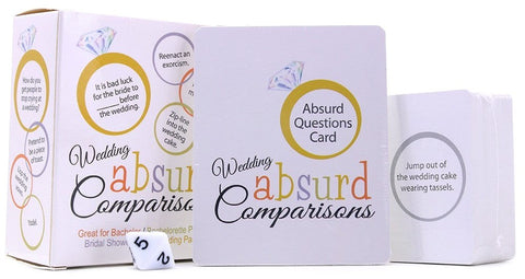 Wedding Absurd Comparisons Adult Card Game - Sex Games, Coupons and Tricks