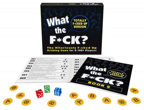 What the F*ck? Totally F*cked Up Version Drinking Game - Sex Games, Coupons and Tricks
