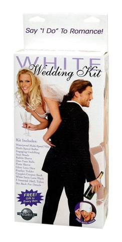 Pipedream 10 Piece White Wedding Adult Toys Kit - Sex Kits