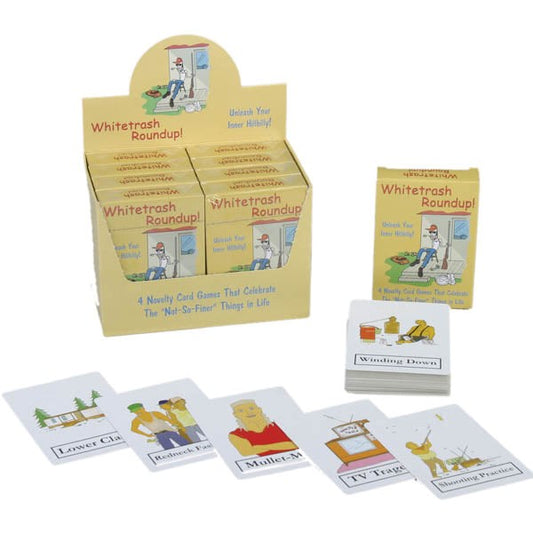Whitetrash Roundup! Card Game - Sex Games, Coupons and Tricks