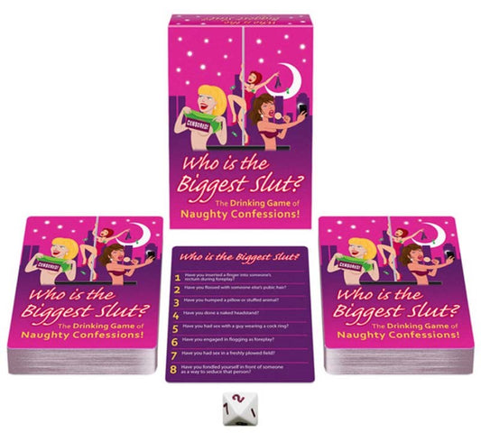 Who is the Biggest Slut? Adult Card Game - Sex Games, Coupons and Tricks