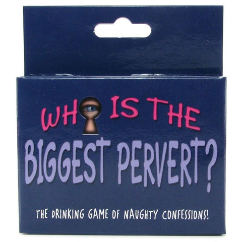 Who's the Biggest Pervert? Card Game - Sex Games, Coupons and Tricks