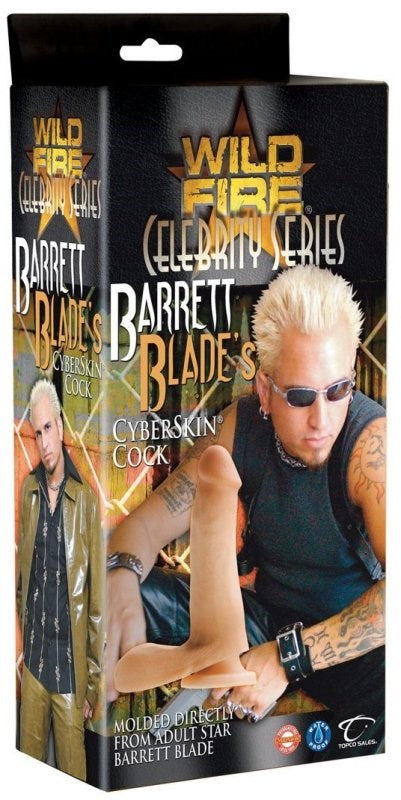 Wildfire Celebrity Series Barrett Blade Cock - Realistic Dildos