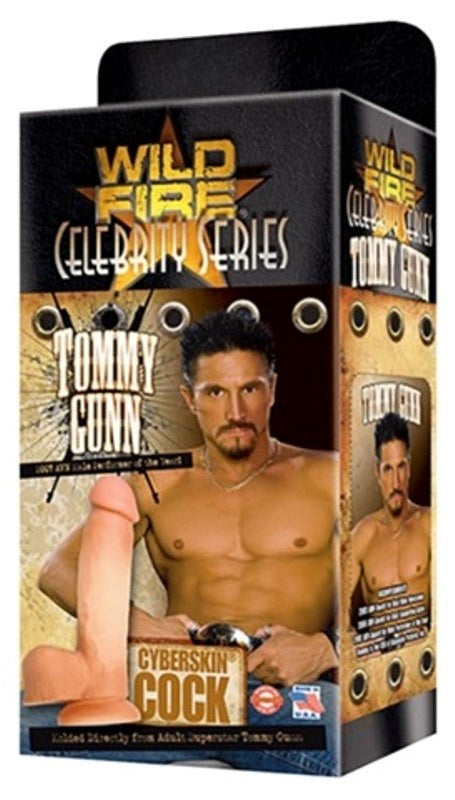 Wildfire Celebrity Series Tommy Gunn CyberSkin Cock - Realistic Dildos