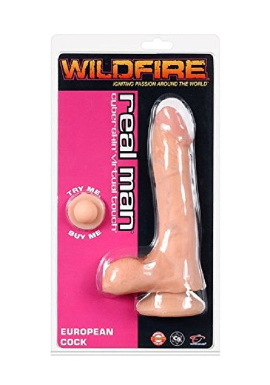 Wildfire Real Man Cyberskin European Cock - Realistic Dildos