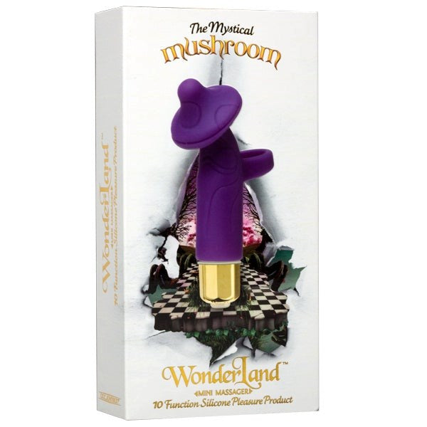 Wonderland Mini Massagers The Mystical Mushroom - - Clit Ticklers and Pulsators