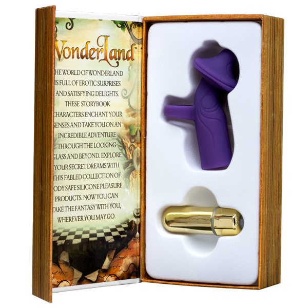 Wonderland Mini Massagers The Mystical Mushroom - - Clit Ticklers and Pulsators