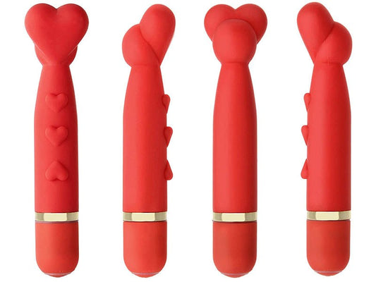 Doc Johnson Wonderland The Heavenly Heart Adult Massager - Clit Ticklers and Pulsators