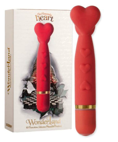 Doc Johnson Wonderland The Heavenly Heart Adult Massager - Clit Ticklers and Pulsators