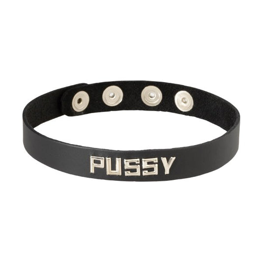 Wordband Collar - PUSSY - Fancy Dress Ups