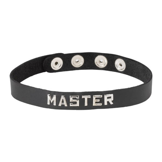 Wordband Collar MASTER - Fancy Dress Ups