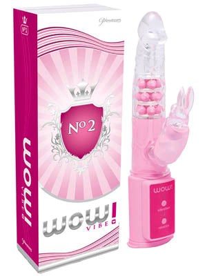 Pipedream WOW! Vibe No.2 Multi Speed Rabbit Massager - Rabbit Vibrators