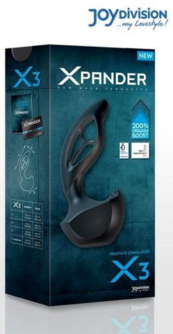 XPANDER X3 Deep Black - Prostate Toys