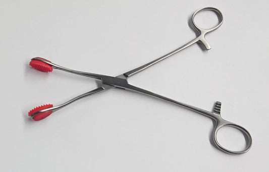 Young Tongue forceps with Straight Handle 20cm - Dental and Clinical