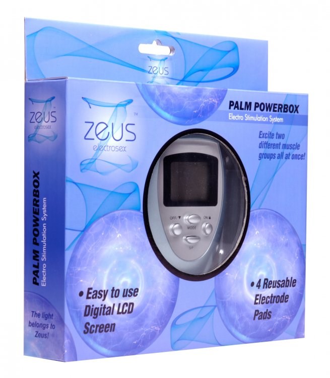 Zeus Electrosex Palm 6 Mode Powerbox - - Electro Sex