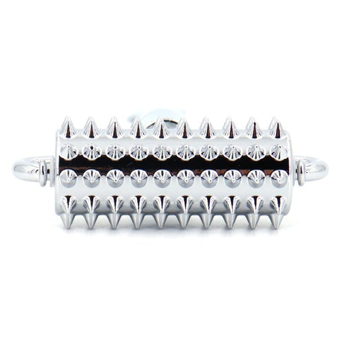 Indulge in Precise Stimulation - Zinc Alloy Microneedle Roller - Electro Sex