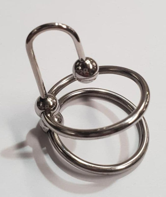 DAMNED! Duo Glans Ring Sperm Stopper - Penis Plugs