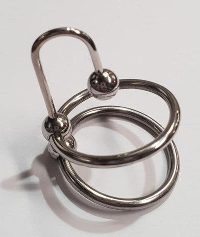 DAMNED! Duo Glans Ring Sperm Stopper - Penis Plugs
