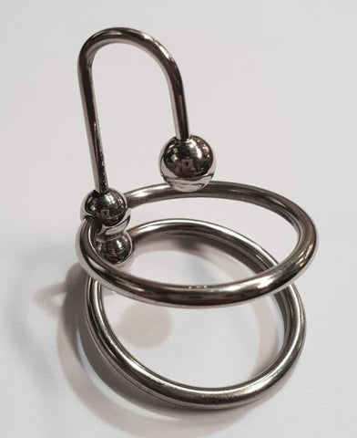 DAMNED! Duo Glans Ring Sperm Stopper - Penis Plugs