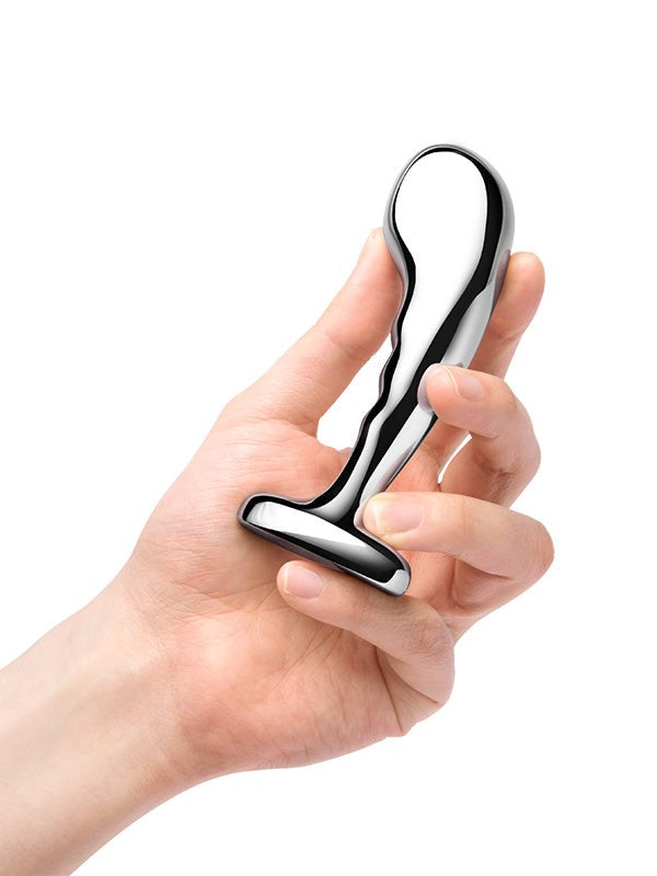 b-Vibe Stainless Steep P-Spot Pleasure Training Set - - Prostate Toys