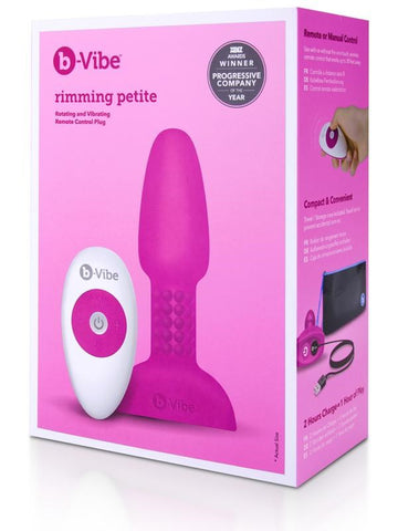 Discreet Rimming Pleasure - B-Vibe Petite Plug - Butt Plugs
