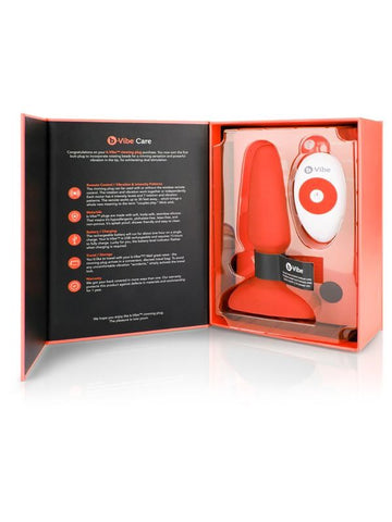 Indulge in Rimming Bliss with B-Vibe's Wireless Plug - Butt Plugs