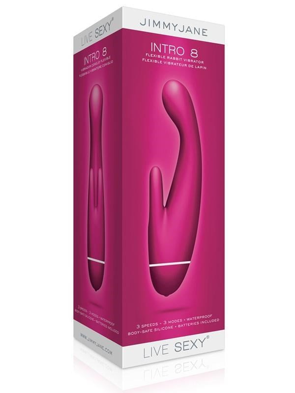 Jimmyjane Live Sexy Intro 8 Silicone G-Spot Vibrator - G-Spot Vibrators