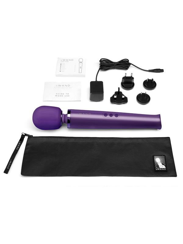 Le Wand Rechargeable Vibrating Massager - Customizable Bliss in a Sleek Design - - Body Wands