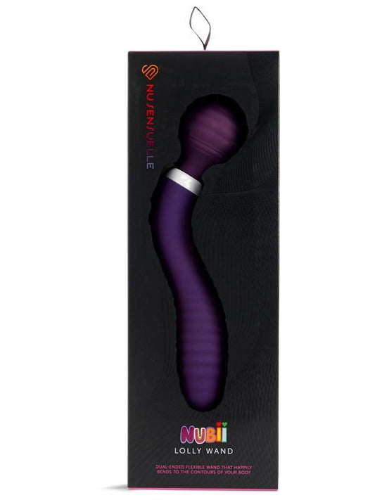 Nu Sensuelle Nubii Lolly - Flexible Dual-Ended Pleasure Wand - Body Wands