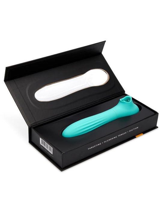 Nu Sensuelle Triple Action Daisy Clitoral Stimulator - G-Spot Vibrators