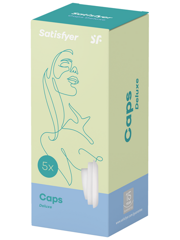 Satisfyer Deluxe Climax Tips for Deluxe Air Pulse Stimulator - Clit Ticklers and Pulsators