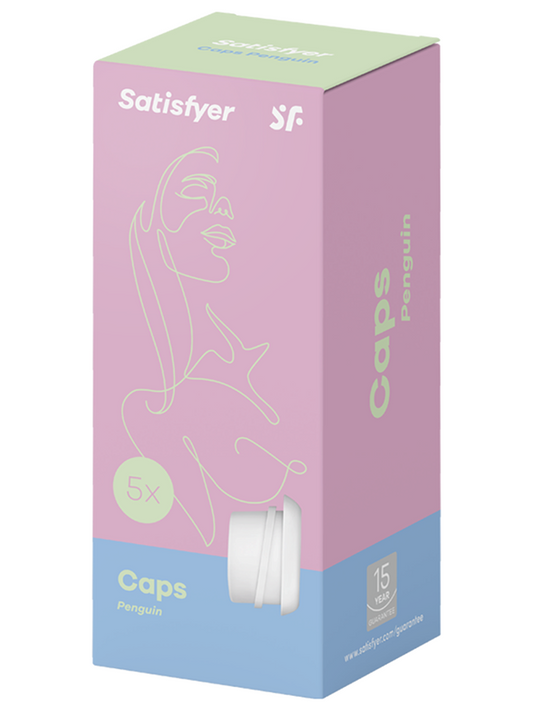 Satisfyer Penguin Climax Tips Clitoral Stimulator Attachment - Clit Ticklers and Pulsators