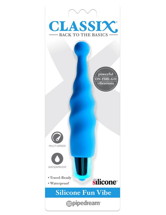 Pipedream Classix Silicone Fun Waterproof Bullet Vibrator - Bullet Vibrators