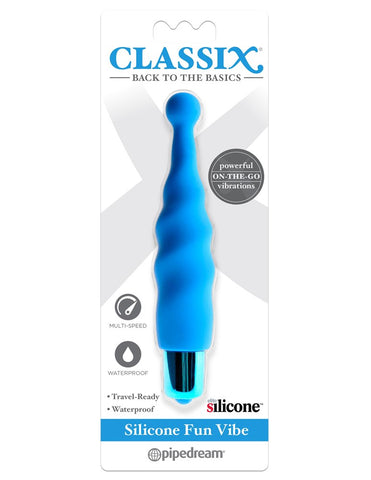 Pipedream Classix Silicone Fun Waterproof Bullet Vibrator - Bullet Vibrators