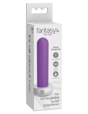 Pipedream Fantasy For Her Rechargable Bullet Massager - Bullet Vibrators