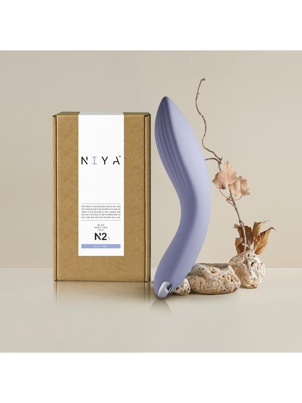 NIYA N2 - Curved Couples Waterproof Massager - Sex Toys For Couples