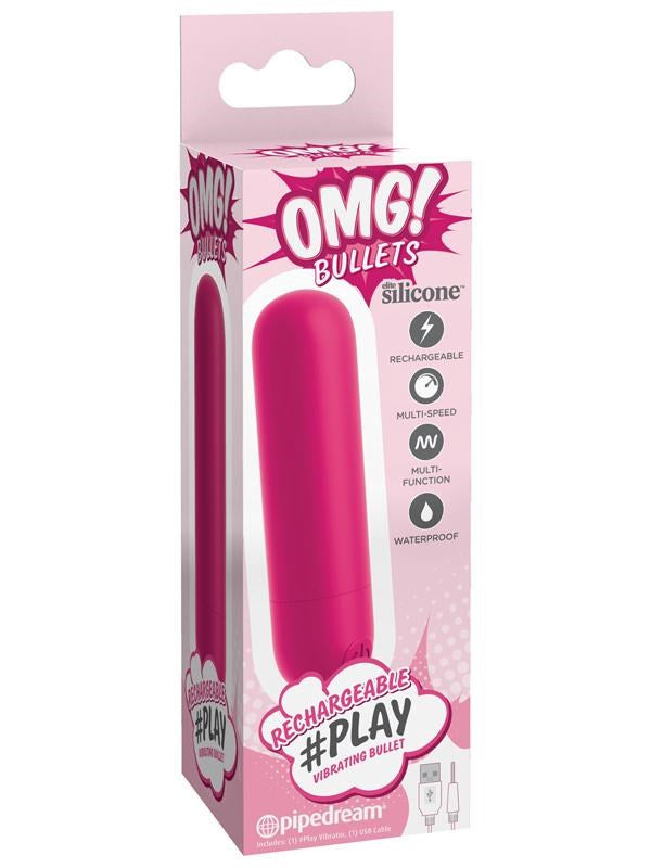 Pipedream OMG Bullets Rechargeable #Play Vibrating Bullet - Bullet Vibrators