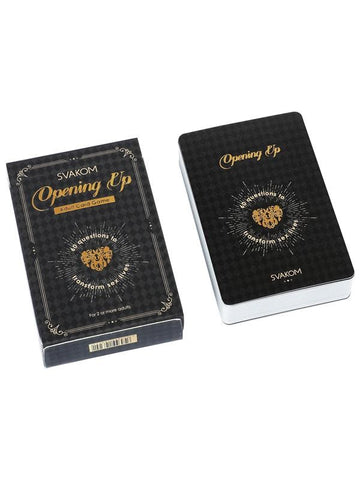 Svakom Opening Up Adult Card Game - Sex Games, Coupons and Tricks
