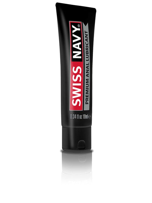 Swiss Navy Silicone Based Anal Lubricant 10ml - Silicone Based Lubes