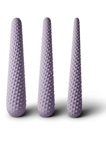 Rocks Off Unite - Textured Silicone Dilator Set for Gradual Progression - Love Eggs and Kegel Exercisers