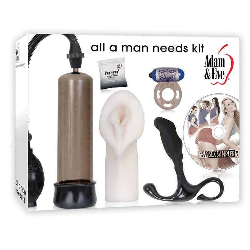 Adam & Eve All A Man Needs Kit - - Sex Kits