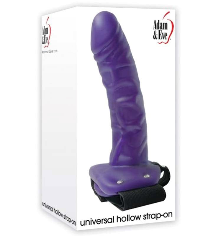 Adam & Eve Universal Hollow Strap-on - - Strap On Sextoys