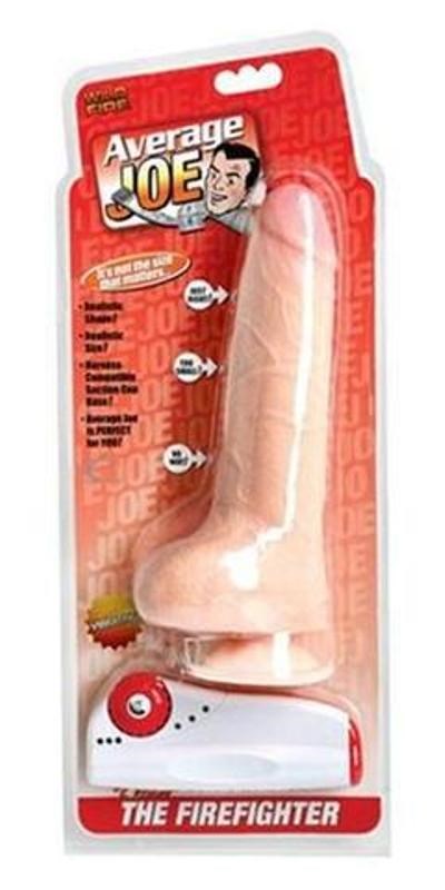 Average Joe The Fire Fighter Kevin Vibrating - - Realistic Dildos